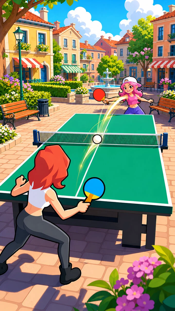 Battle Table Tennis-Ball Ace screenshot
